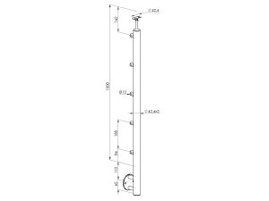 dimenzije stup SP-BB42512-ba2-100