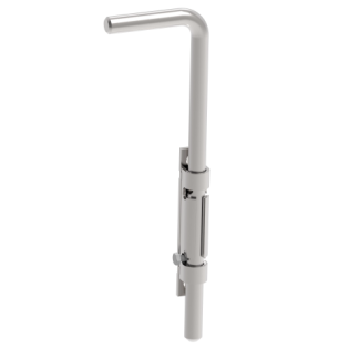 Zasun za vrata fi 16, puno, Inox A2