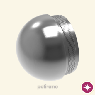 čep polukugla inox polirano