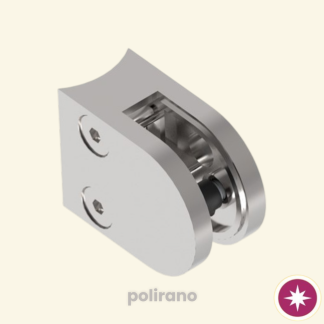 držač stakla na okruglim stupovima Inox polirano