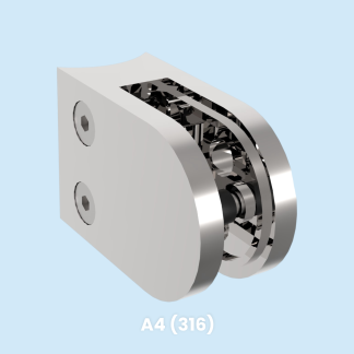 držač stakla d63 Inox a4 morski
