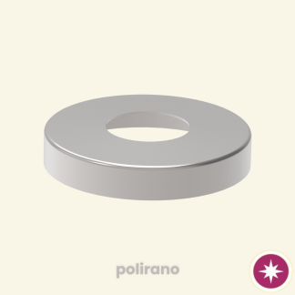 inox rozeta polirana